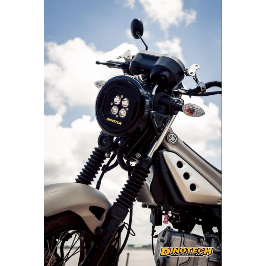ไฟหน้า LED Dinotech สำหรับ Yamaha Pg-1