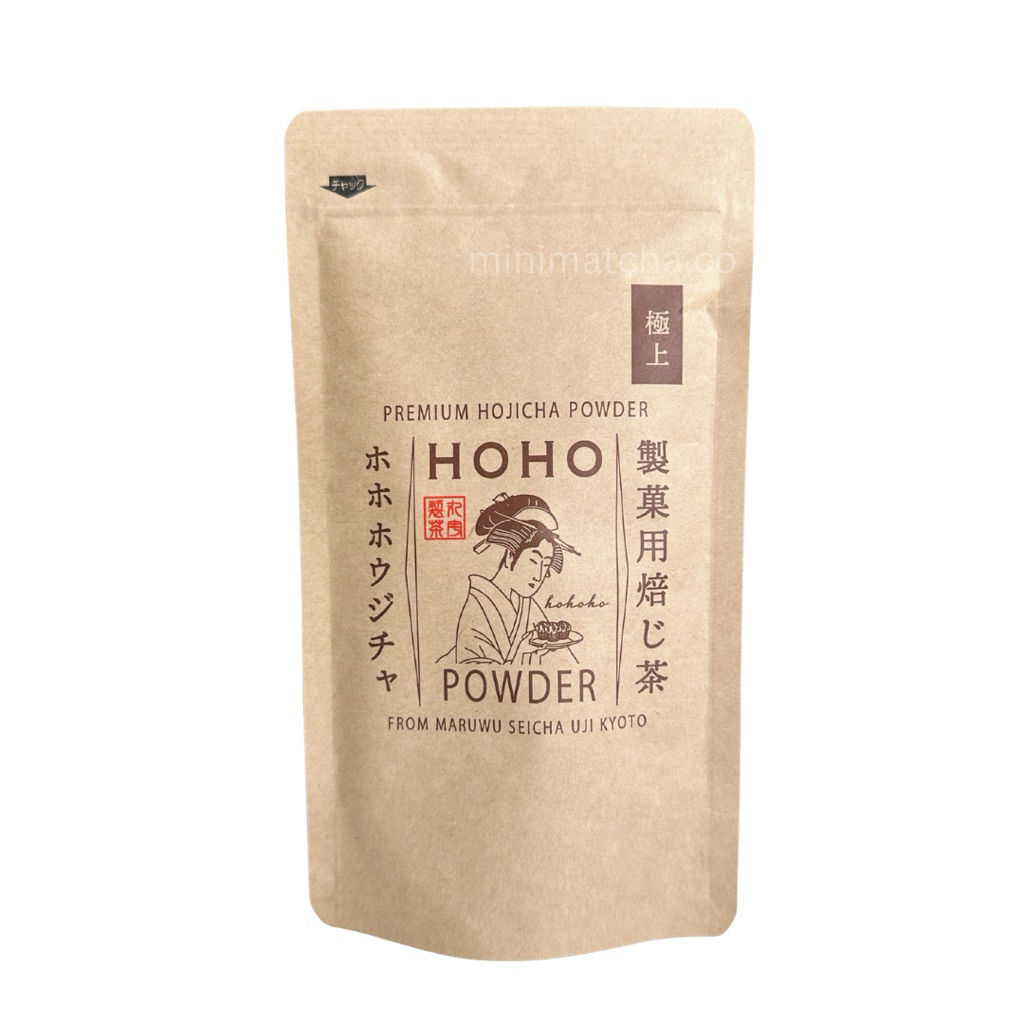 HOHO Premium Hojicha Powder 80g 🍫 ผงโฮจิฉะเกรดพรีเมียม | พร้อมส่ง