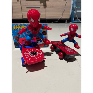 (พร้อมส่ง) สไปเดอร์แมนสเก็ตบอร์ด สไปเดอร์แมนของเล่น พร้อมกล่…