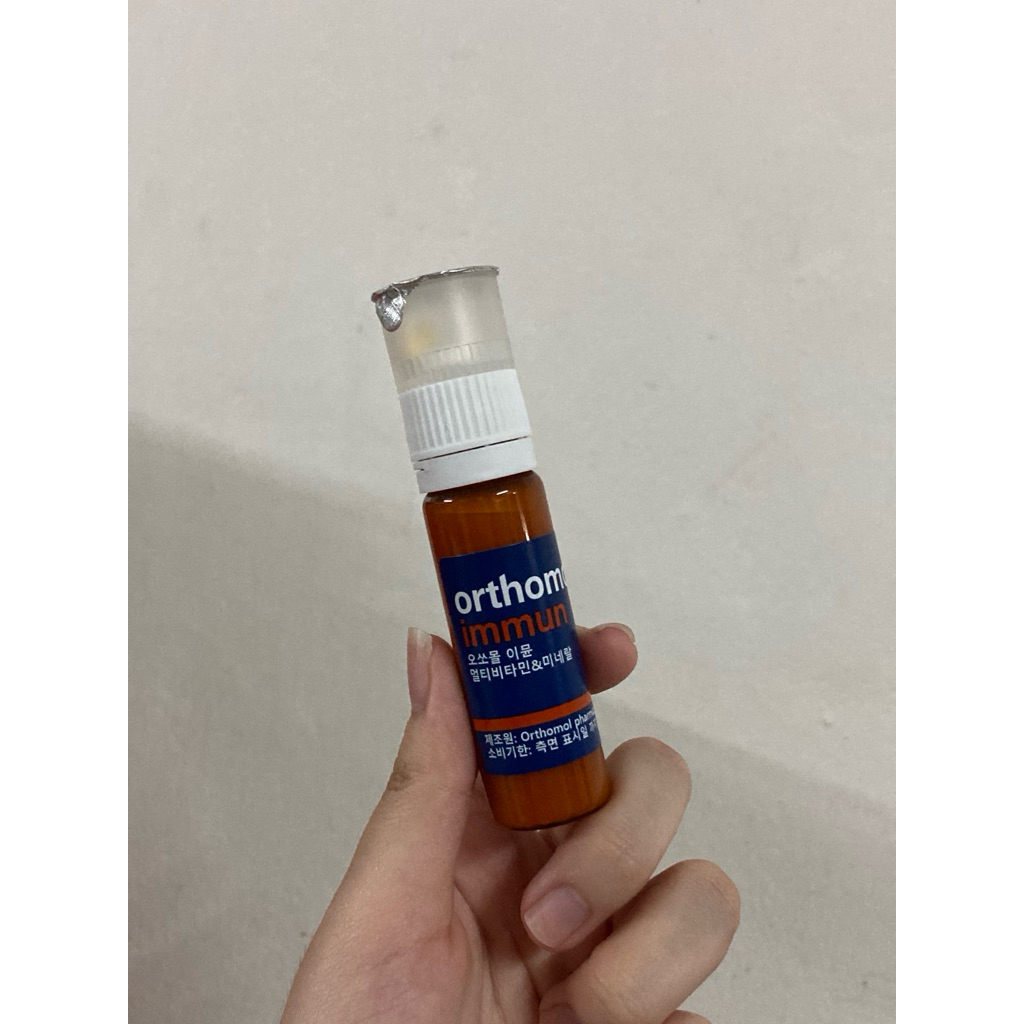 พร้อมส่ง! Orthomol immun ฉลากเกาหลี แบ่งขาย (exp: 09.04.2027)