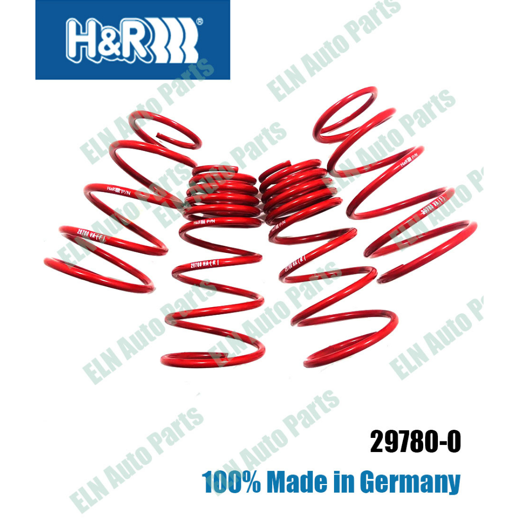 H&R สปริงโหลด (lowering spring) โตโยต้า TOYOTA  ACV40  2.4, 3.5 /Hybrid  **ต้องการติดตั้งโปรดสอบถาม**