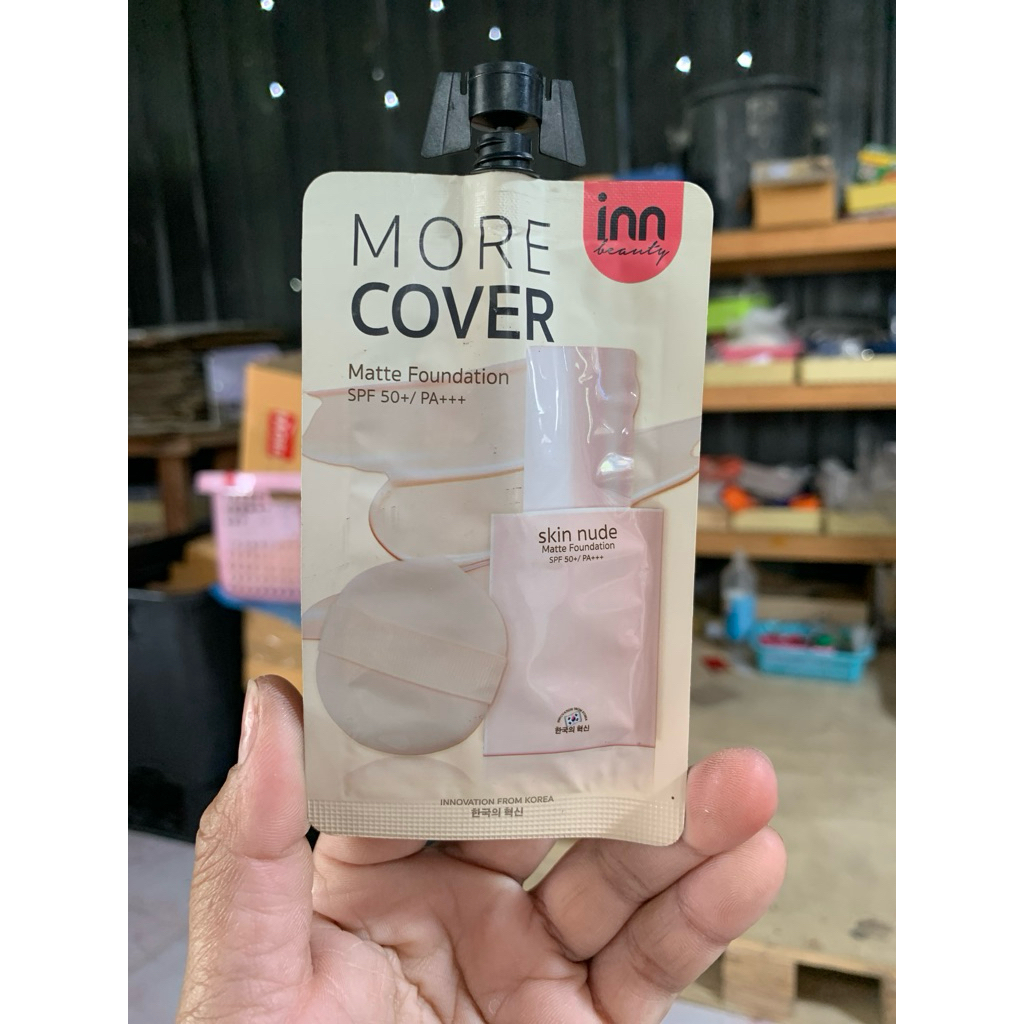 รองพื้นinnSPF 50+/PA+++&BBครีมรองพื้นSPF 30 ชนิดแบบซอง 📌พร้อมส่ง