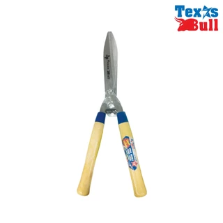 TEXUS BULL กรรไกรตัดหญ้าด้ามไม้ กรรไกรตัดแต่งสวน ขนาด 10" รุ่น TX-HS10W
