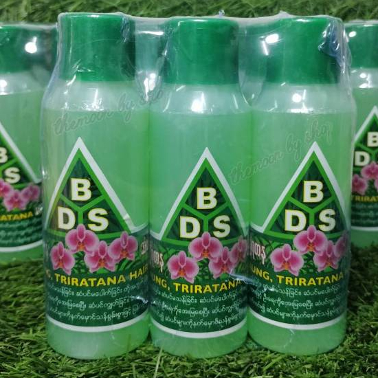 တြိရတနာ ဆံပင်သန်ဆေး" TRIRATANA Hair Tonic. 6Pcs