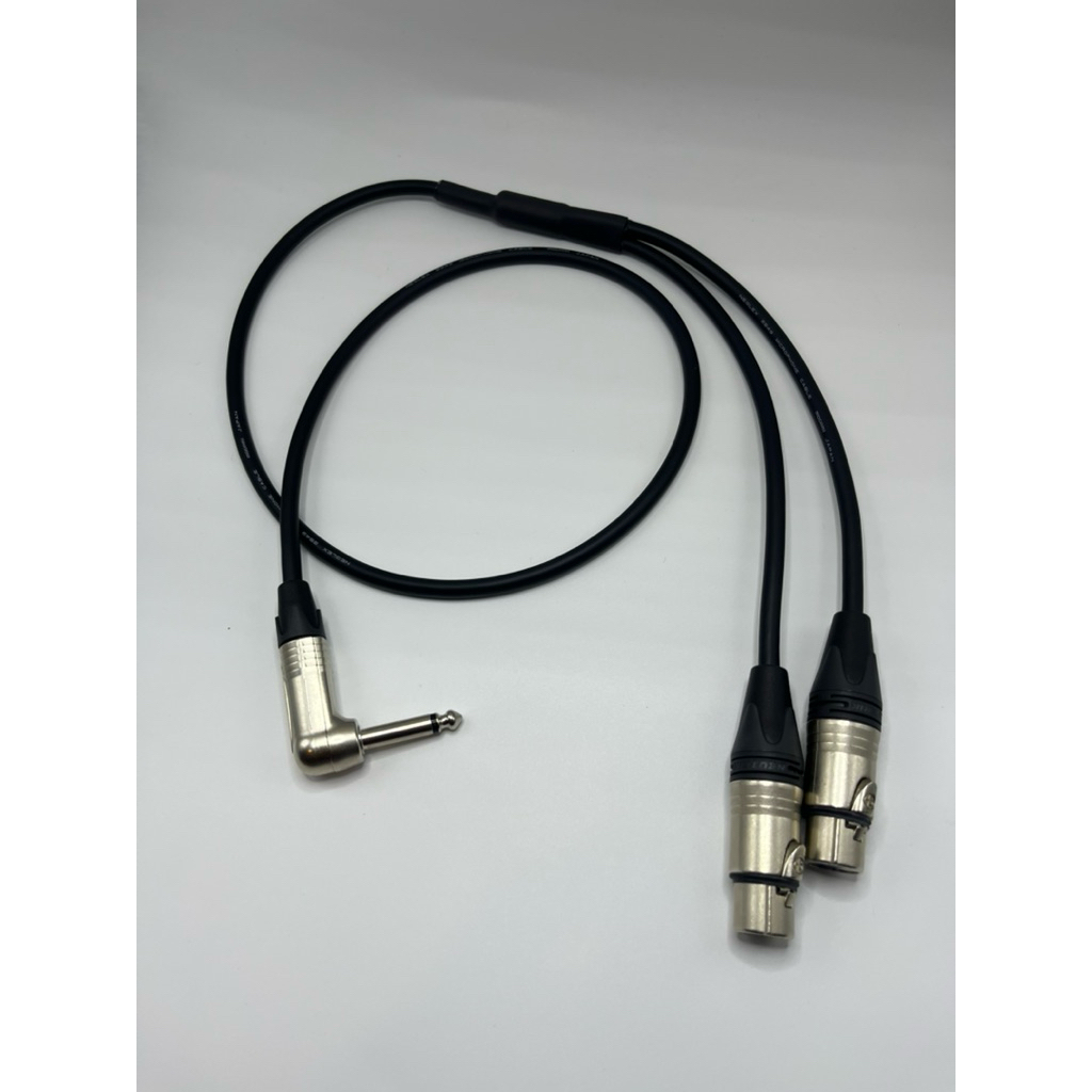 สายy ts1-xlrเมีย2 หัวNeutirk สายmogamiรุ่น2549 ทองแดงแท้100% เชื่อมด้วยตะกั่วเงิน