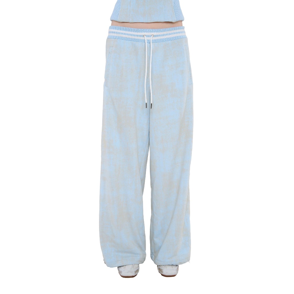 LSOUL Jaby Set เซตเสื้อคอร์เซ็ทสายเดี่ยวผ้าถักริ้วพร้อมเชือ กางเกงขาบานเอวยางยืด (ขายแยก) - รูปที่ 7