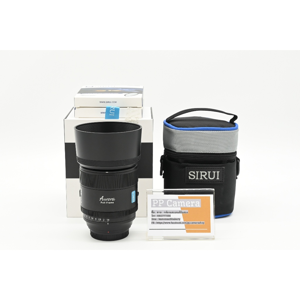 เลนส์ Sirui Aurora 85mm f1.4 - Fuji [มือสอง]