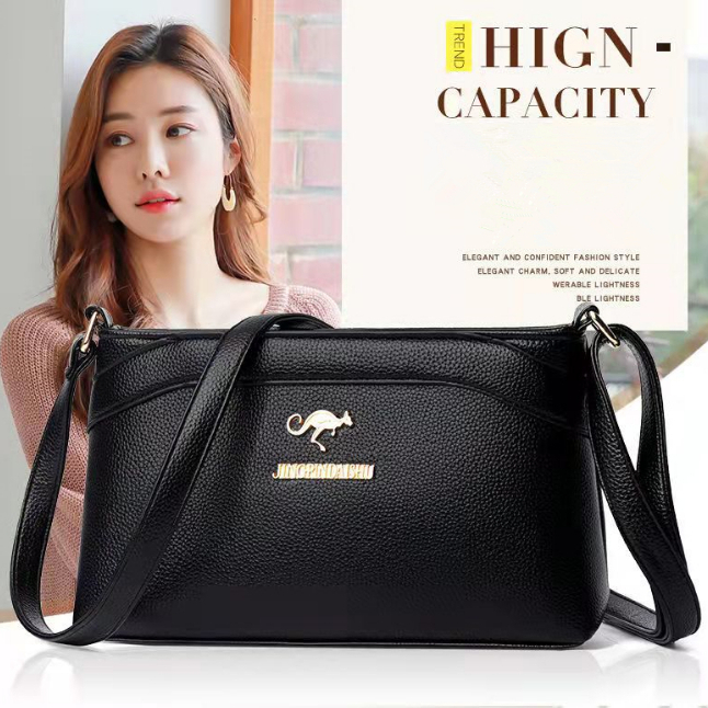 🔥ใส่โค้ด INCLZ12 ลด 50%🔥 (พร้อมส่งทันที) กระเป๋าสะพายข้าง สำหรับผู้หญิง งานสวยตรงปกหนังดี