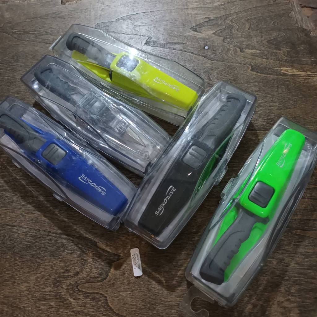 มีด มีดดำน้ำ มีดใบตาย Saekodive Knife with Plastic sheath S3007 Stainless steel SCUBA DIVING SCUBASERVIZwithLOVE Tec40st