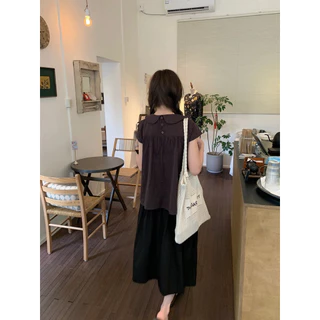 Somedays l 🐰Choco Blouse เสื้อแขนสั้นสไตล์พส.เกา พส.ญป. ที่เกากำลังฮิตมากๆ