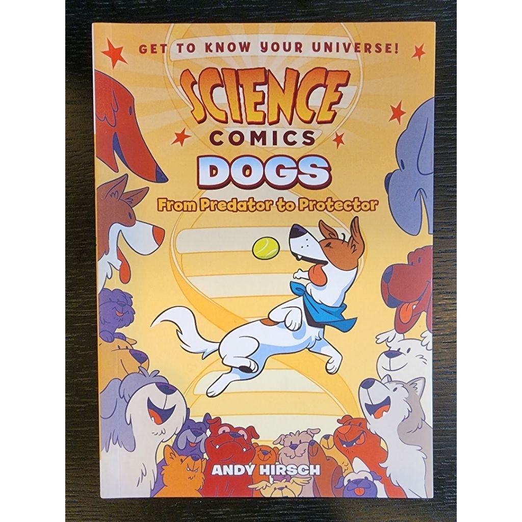 Science comics book - dogs