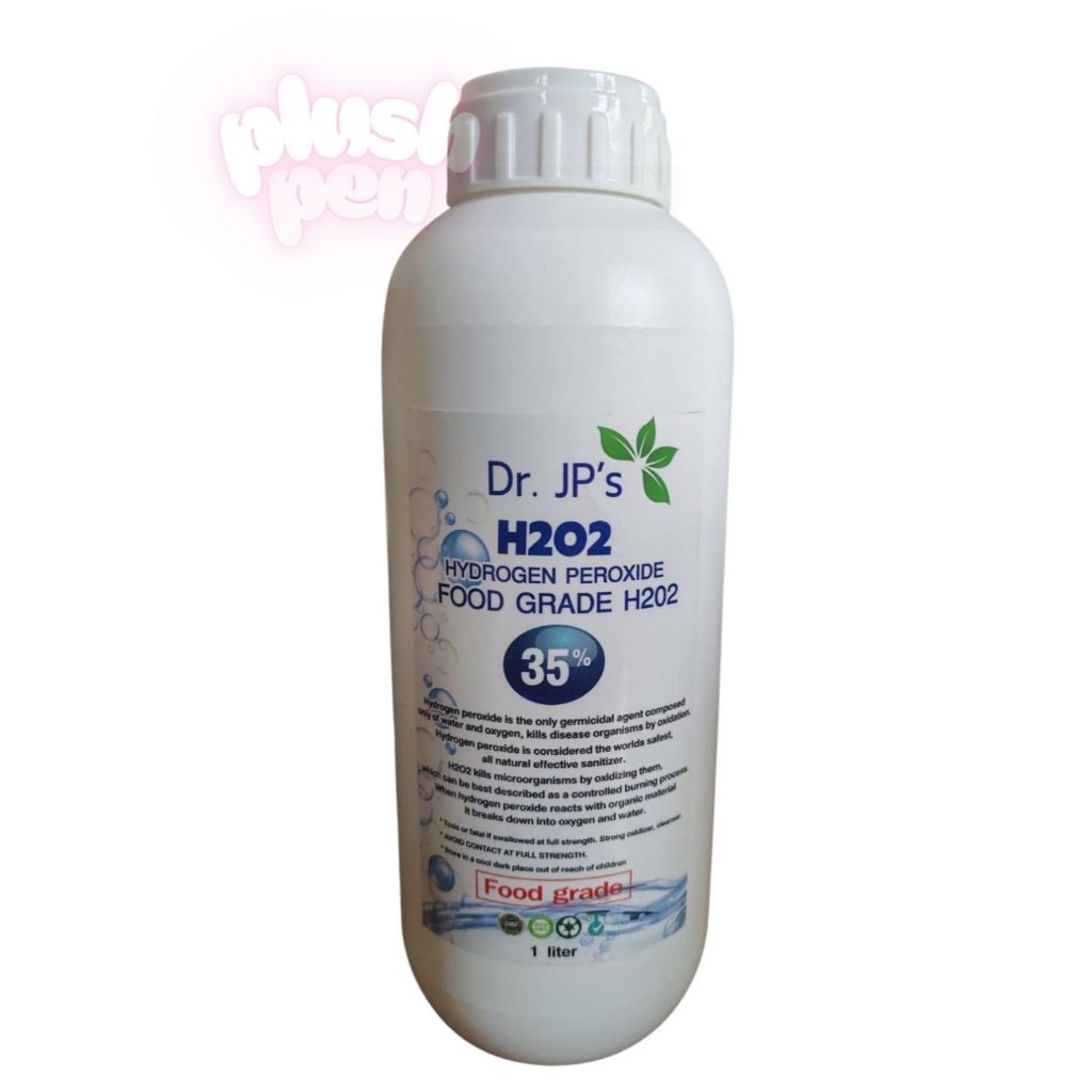H2O2 Hydrogen Peroxide Food Grade 1000ml.