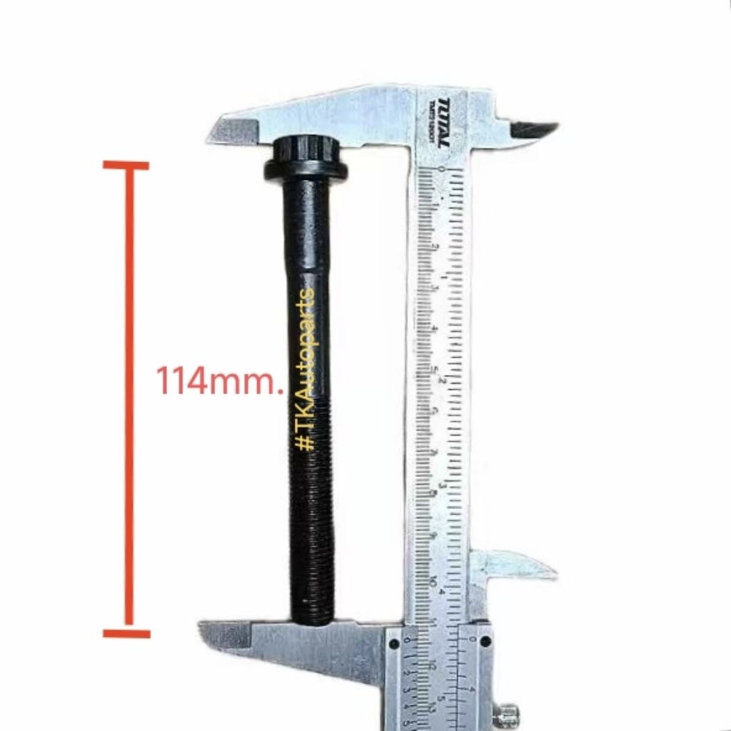 น็อตฝาสูบ โตโยต้า เครื่องยนต์ ๑ทีอาร์ ๒ทีอาร์ ปี๒๕๕๐Cylinder head nut Toyota 1TR 2TR Engine *** ราคา