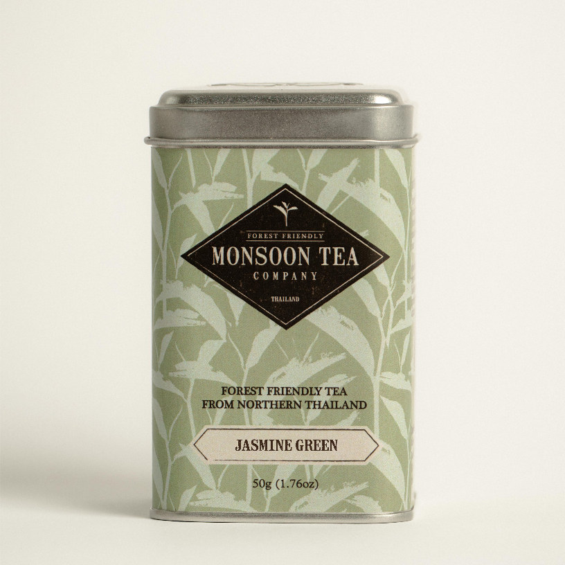 ชาเขียวมะลิ Jasmine Green Tea from Thailand ชาไทย Forest Tea จากภาคเหนือ ชาป่าสุดพรีเมียม