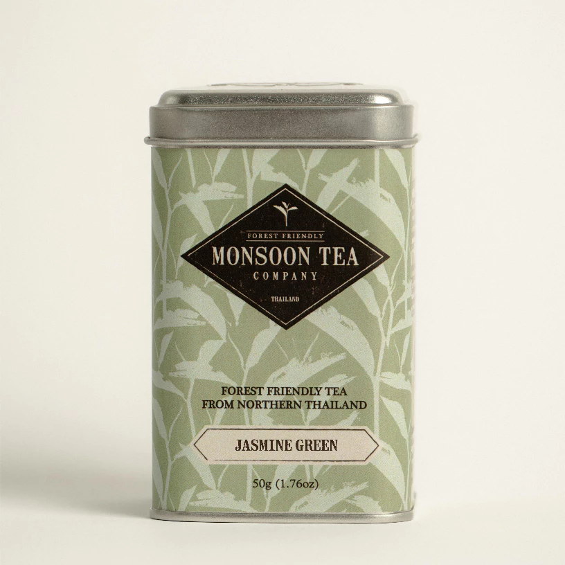 ชาเขียวมะลิ Jasmine Green Tea from Thailand ชาไทย Forest Tea จากภาคเหนือ ชาป่าสุดพรีเมียม