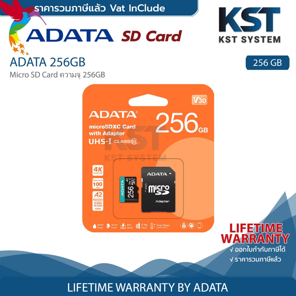 ADATA 256GB Micro SD Card