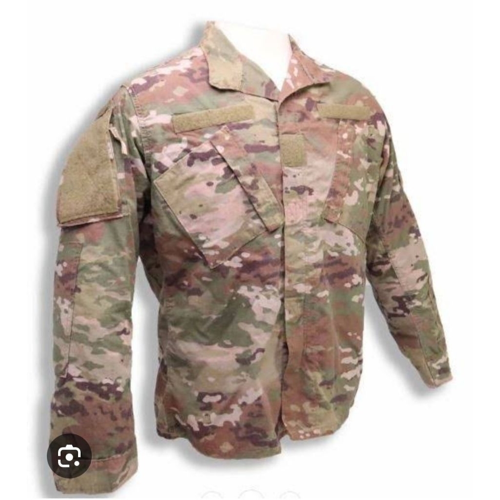 เสื้อทหารUS ลายพราง มัลติแคม (Coat Army Combat Uniform Multicam)