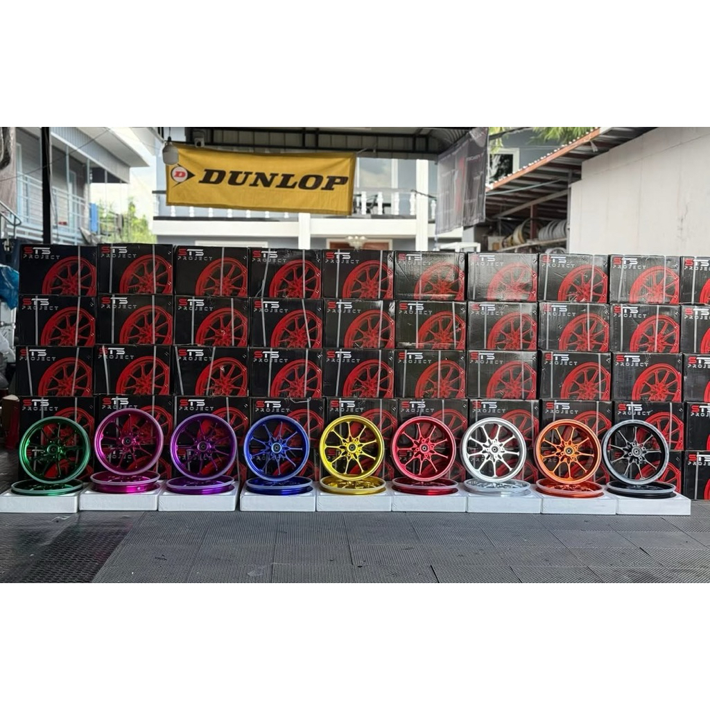 ล้อCNC Giorno แบรนด์STS ตรงรุ่นGiorno - รูปที่ 5