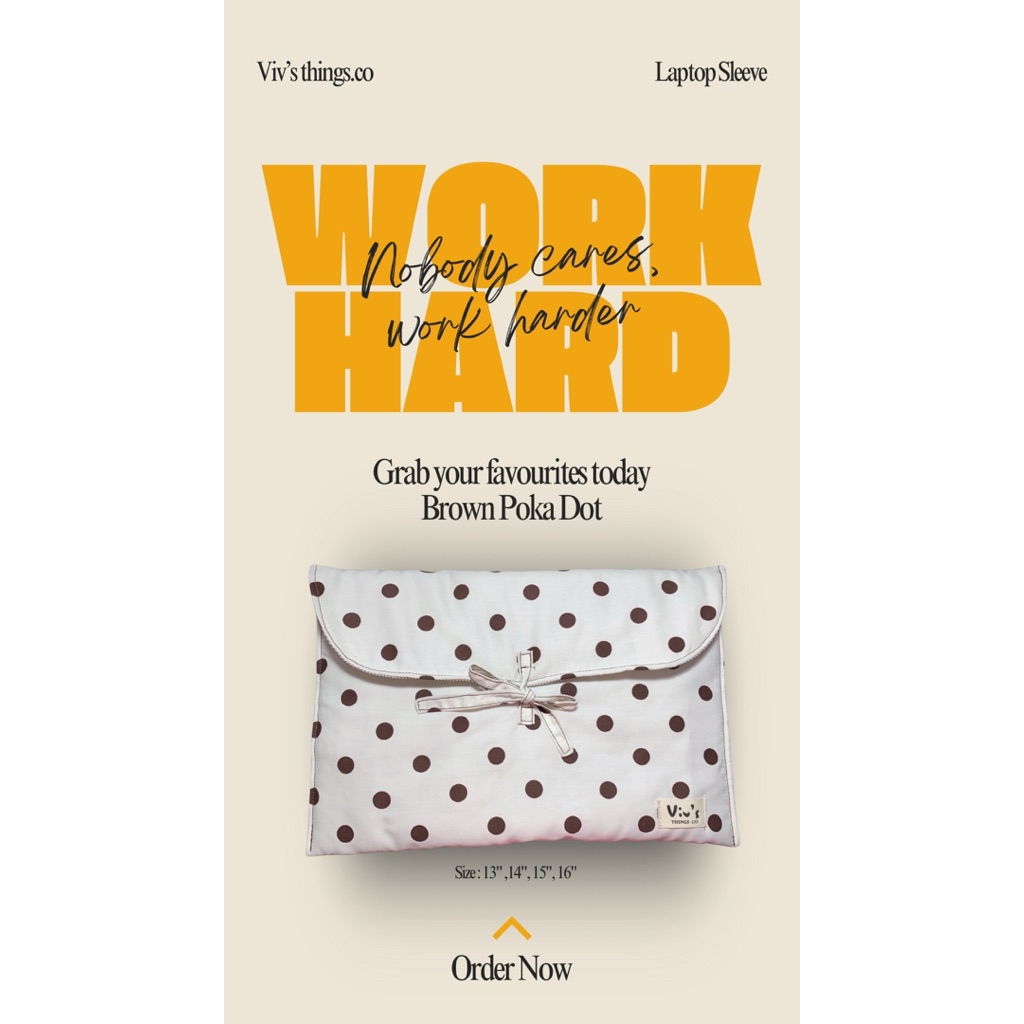 💻 กระเป๋าใส่ Laptop แบบเชือกผูก Laptop sleeve