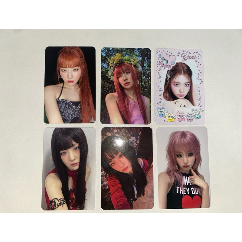 Redvelvet Cosmic - seulgi - yeri photocard