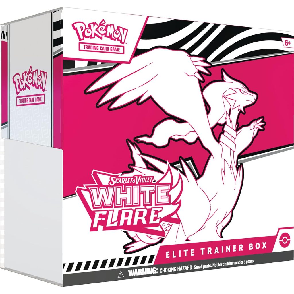 White Flare Elite Trainer Box ETB | Pokémon TCG: Scarlet & Violet | English