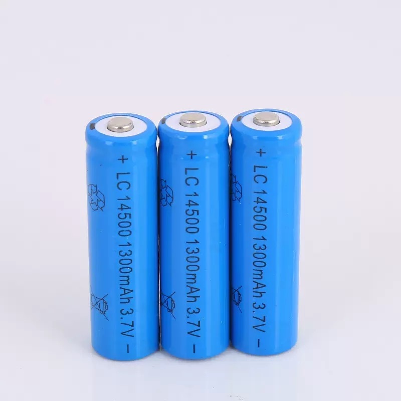 ถ่านชาร์จ AA 14500 3.7V 1300 mAh พร้อมส่ง ราคาสุดคุ้ม แบตเตอรี่ลิเธียมไอออนแบบชาร์จไฟได้ 4ก้อน ราคา ถูกที่สุด ดีลบีเคเค แกลเลอรีภาพที่ 9