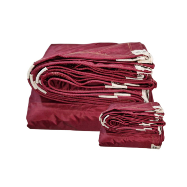 FC 88 ขนาด 5.5x9,5.5x8,5.5x7,5.5x6,5x5 เมตร (แบบตอกตาไก่) ผ้าใบผ้าร่มชนิดเบาบาง