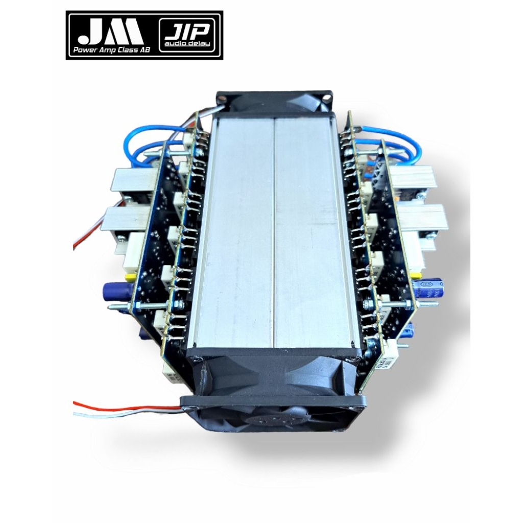 โมดูลขยายสเตอริโอ600+600วัตต์ TR6 741-V1+FAN×2
