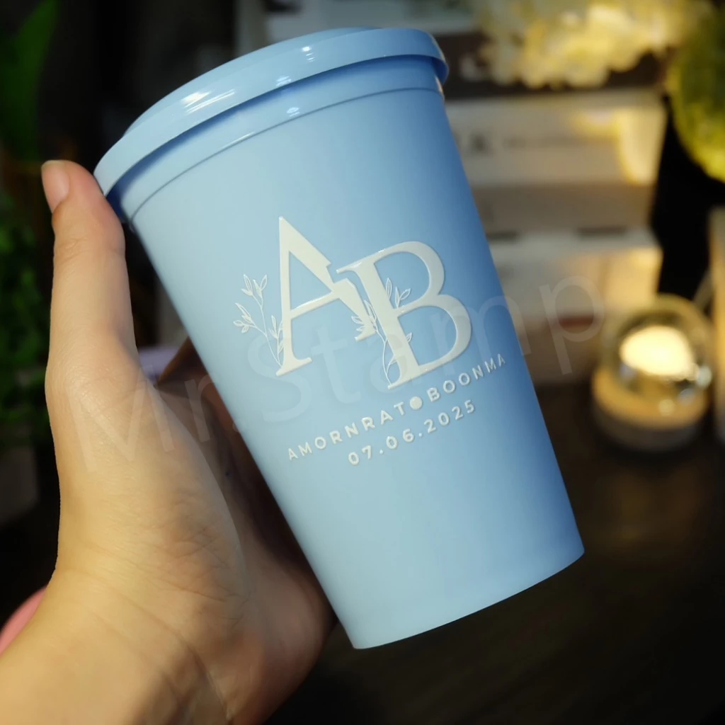 สติ๊กเกอร์พรีเมี่ยม (4 ซม.) UV DTF ไร้พื้น logo ติดของชำร่วย ของที่ระลึก ของขวัญ thumbnail 9