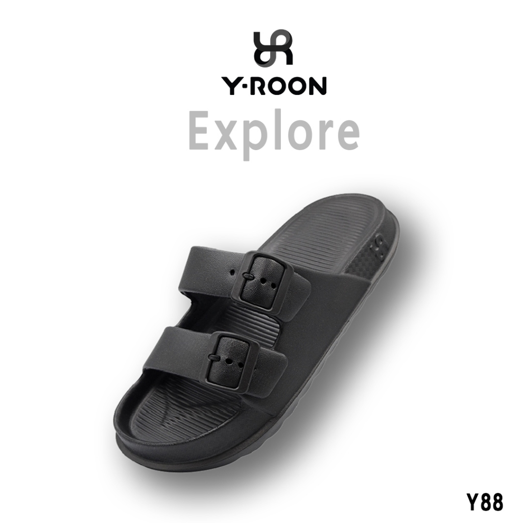 (New Arrival) รองเท้าแตะเพื่อสุขภาพ Y-Roon(วัยรุ่น) สำหรับหน้าเท้ากว้างโดยเฉพาะ ป้องกันรองช้ำ รุ่น Explore (Y88)