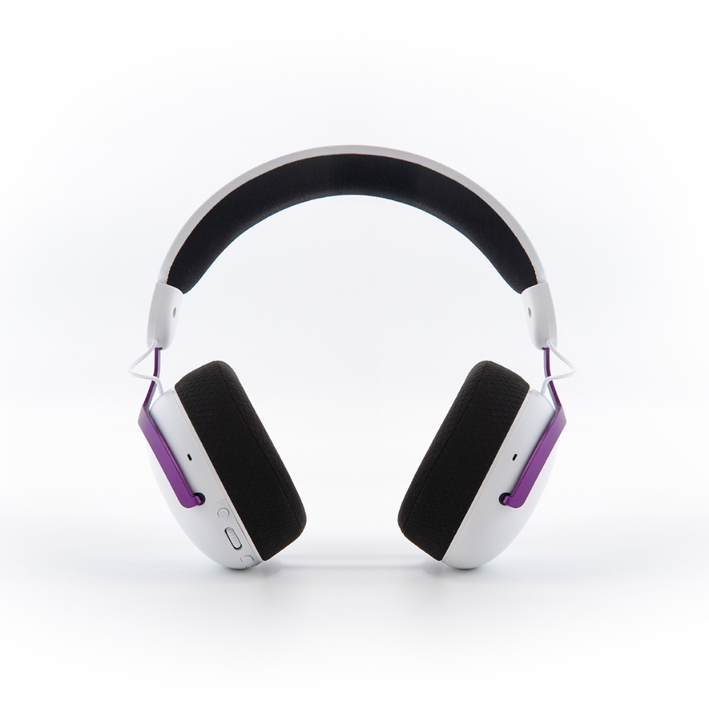 LOGA GAMING HEADSET WIRELESS PHOTON MESH WHITE - PURPLE(GMH-000876)