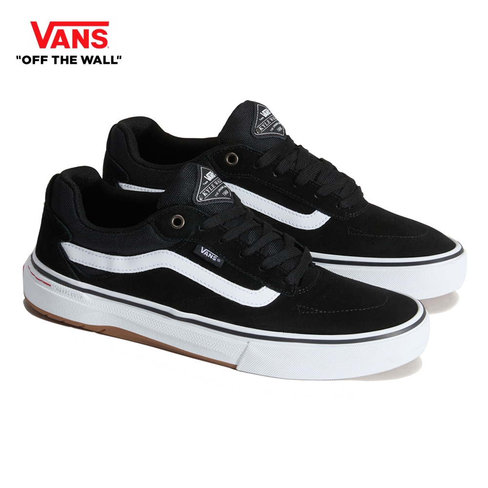 VANS SKATE รองเท้า Kyle Walker WaffleCup - Black/White [VN000DA4MCG]