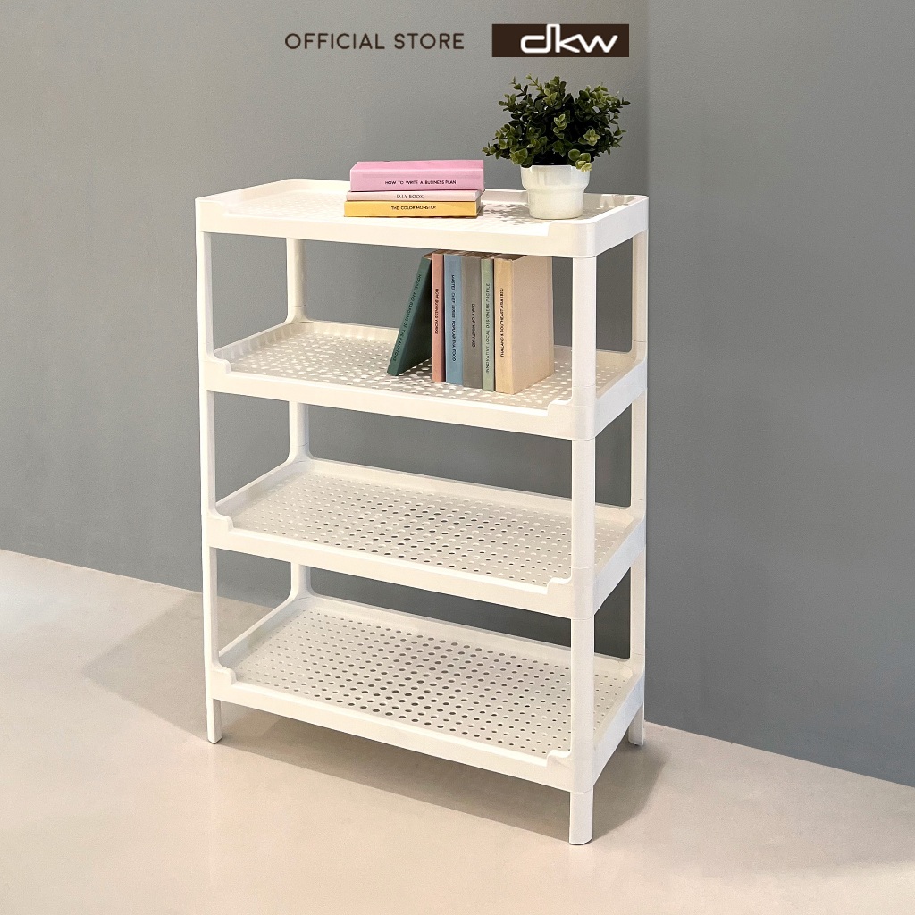 DKW by BanBaan ชั้นวางของ 3 และ 4 ชั้น ชั้นวางรองเท้า ชั้นวางหนังสือ HH-1066/3, 4