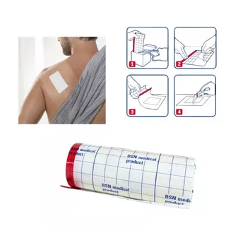 Fixomull Transparent ฟิกซ์โซมูล แผ่นฟิล์มใสกันน้ำ