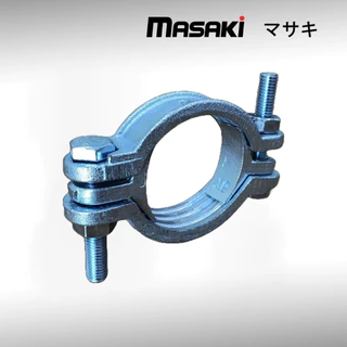 Double bolt clamp แคล้มรัดท่อ แคล้มรัดสายยาง ใช้กับสายยางไส้ลวด เข็มขัดรัดสาย SL clamp