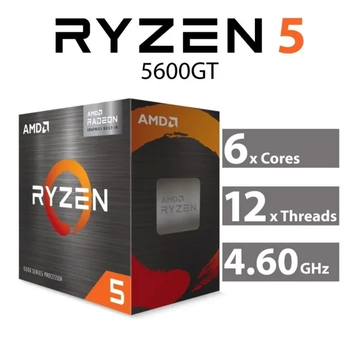 CPU (ซีพียู) AMD RYZEN 5 5600GT (SOCKET AM4) ยังไม่มีคะแนน ขายแล้ว 0 ชิ้น