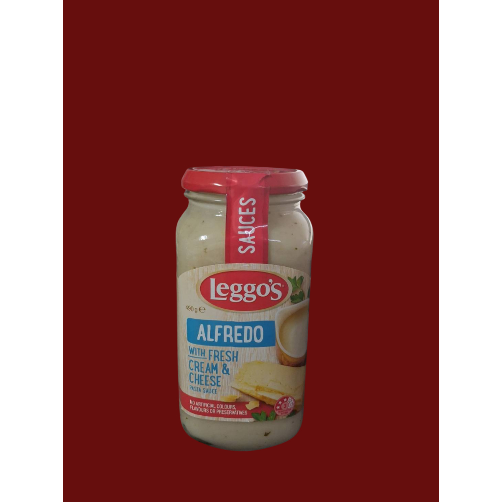 ซอสพาสต้าครีมชีส เลกโก้ Leggo's Alfredo Pasta Sauce 490g
