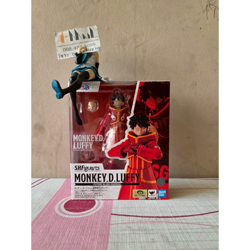 [พร้อมส่ง] Bandai S.H.Figuarts Monkey.D.luffy -Future Islnd Egghead-