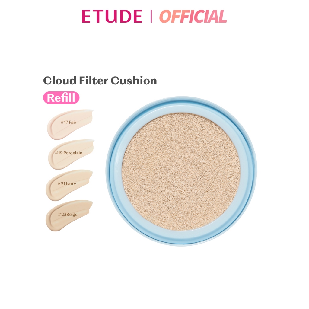 [REFILL] ETUDE Cloud Filter Cushion SPF42 PA+++ อีทูดี้ คุชชั่น ขนาดรีฟิล (15g.)