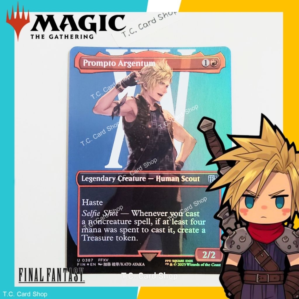 Prompto Argentum (Foil) - U0387 FFXV - Final Fantasy - Magic the Gathering (MTG) (FIN)