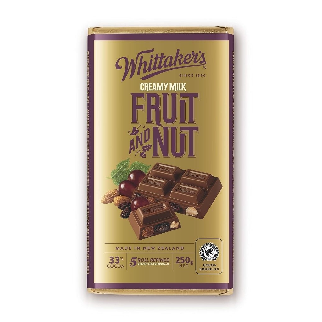 Whittaker's Chocolate Bar ช็อคโกแลตขนาด 200g