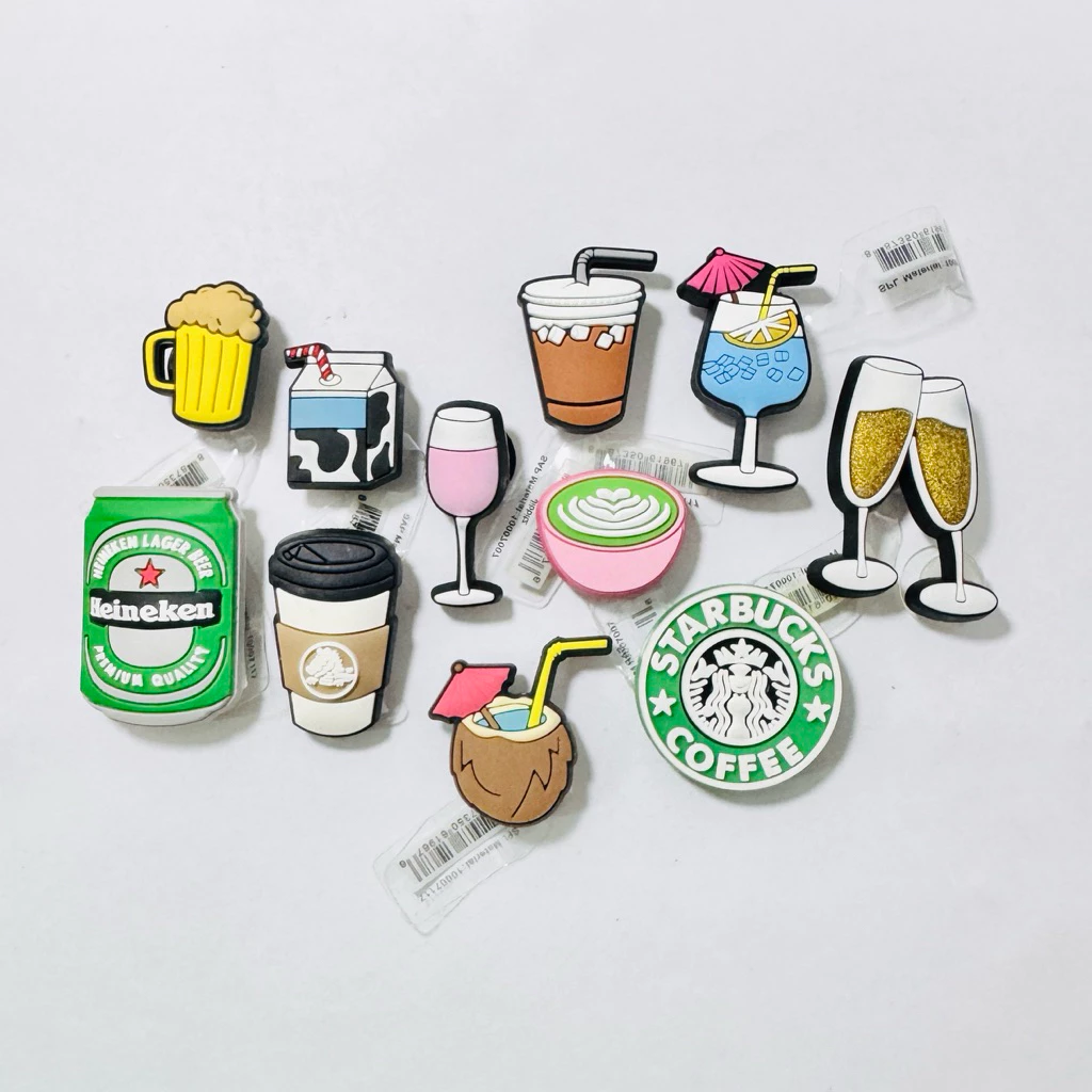 ตัวติดรองเท้ามีรู 3D ลายหมีสตาร์บัค Shoe Charm Bear Starbucks thumbnail 6