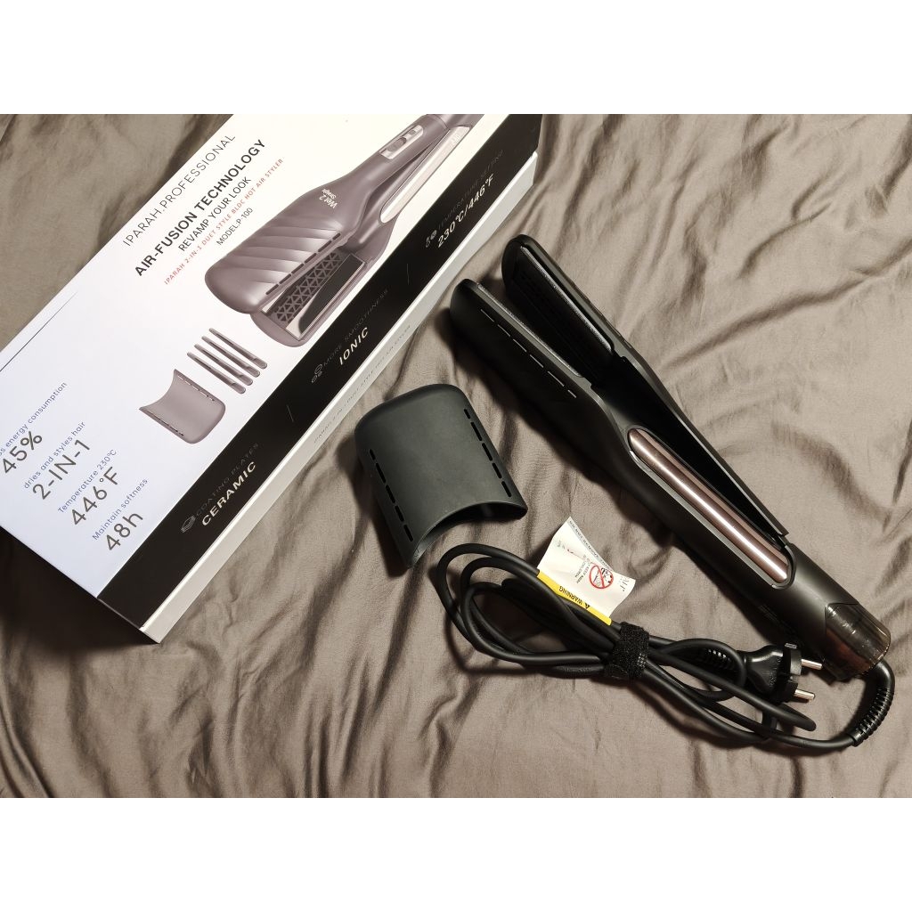 ไดร์เป่าหนีบ 2-in-1 IPARAH AIR-FUSION TECHNOLOGY