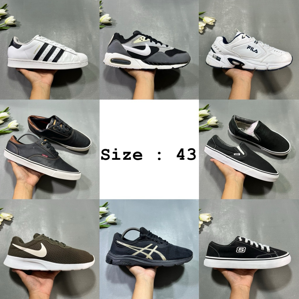 size : 43 รองเท้ามือสอง
