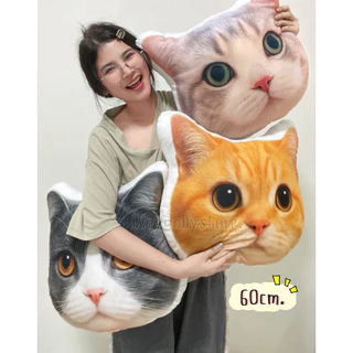 🐈หมอนอิงน้องแมว หมอนพิมพ์ลายแมว มีให้เลือกหลายลายค่ะ ภาพสีคมชัด ขนาด 60cm. พิมพ์ลาย2ด้าน น่ารักสุดๆ สัมผัสนุ่มมือ💖