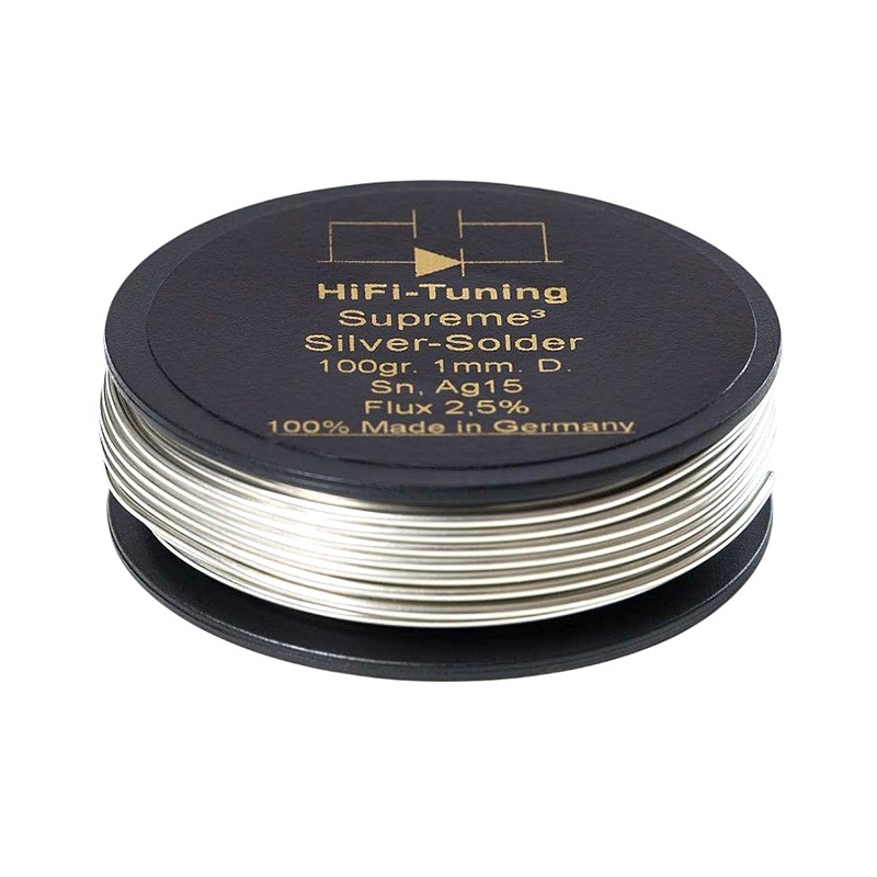 HiFi-Tuning Supreme Silver Solder Silver Series 15% Ag ตะกั่วเงิน ตัดแบ่งขายราคาต่อเมตร