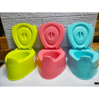 กระโถนเด็ก ฝึกขับถ่าย กระโถนเบบี้ (2 ชิ้น) No.1202 (คละสี)