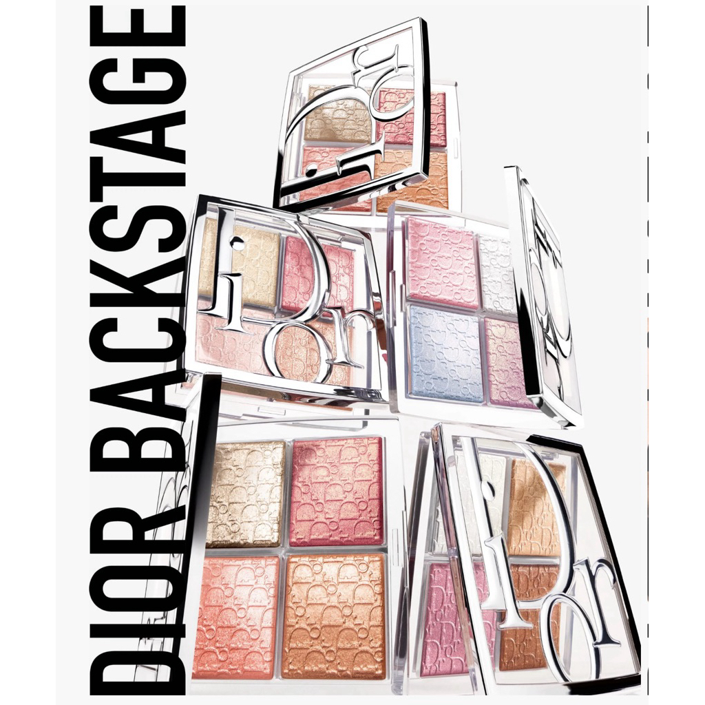 💄[แท้🇯🇵💯ถุงครบ รุ่นใหม่] Dior Backstage Glow Maximizer Palette ดิออร์ พาเลตทาตา และ ฮไลท์ hilight จา
