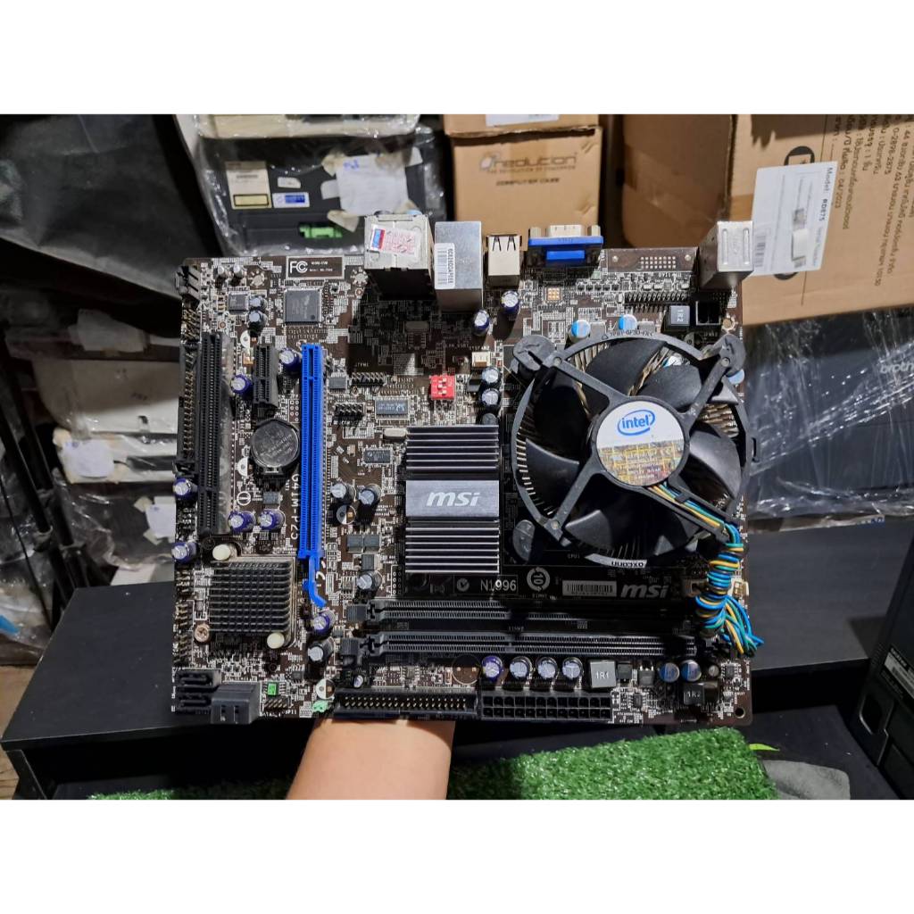 🖥️ เซ็ตเมนบอร์ด E5500 / Socket 775 / DDR3 พร้อมใช้งาน