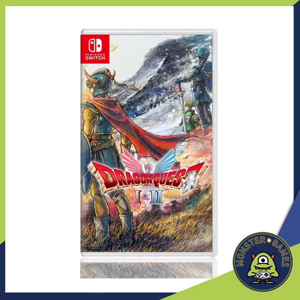 Dragon Quest I & II HD-2D Remake Nintendo Switch Game แผ่นแท้มือ1!!!! (Dragon Quest 1+2 Switch)